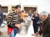 VINO DE HONOR EN LA PLAZA DE LA LAGUNA OFRECIDO POR LA SOCIEDAD DE CAZADORES - SAN BLAS- 