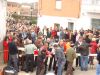 VINO DE HONOR EN LA PLAZA DE LA LAGUNA OFRECIDO POR LA SOCIEDAD DE CAZADORES - SAN BLAS- 